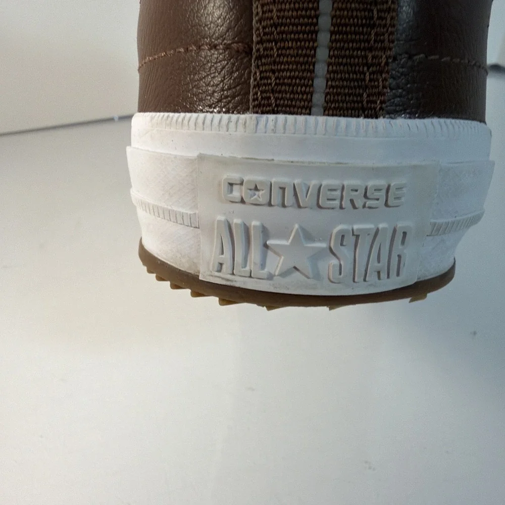 Size 10 - Converse Chuck Taylor All Star Equip Waterproof High Toadstool Tan